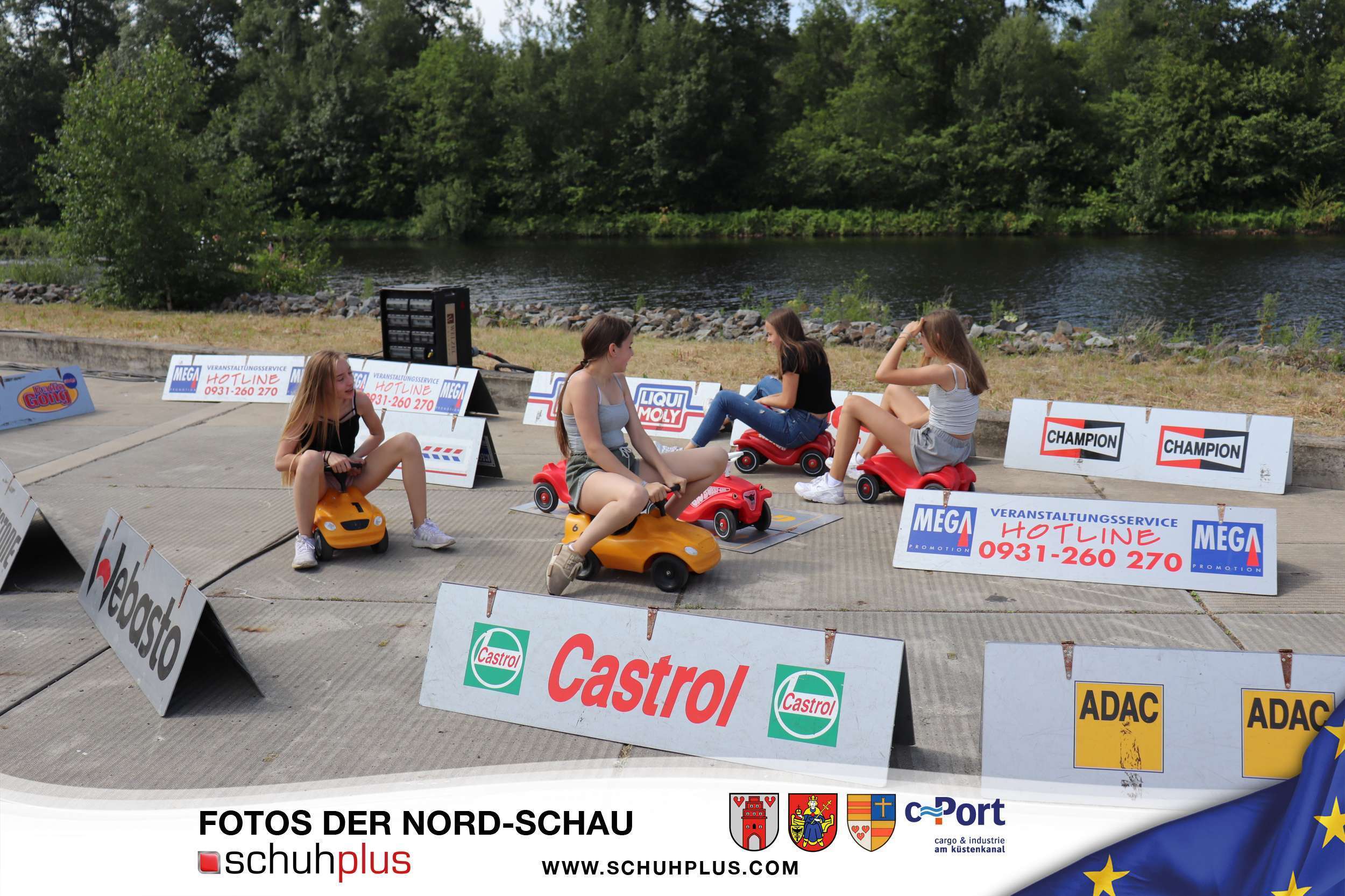Impressionen der Nord-Schau am Küstenkanal im Saterland
