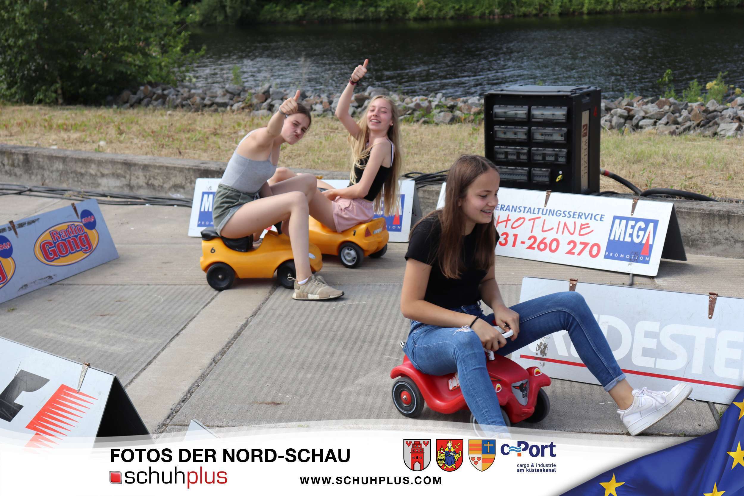 Impressionen der Nord-Schau am Küstenkanal im Saterland